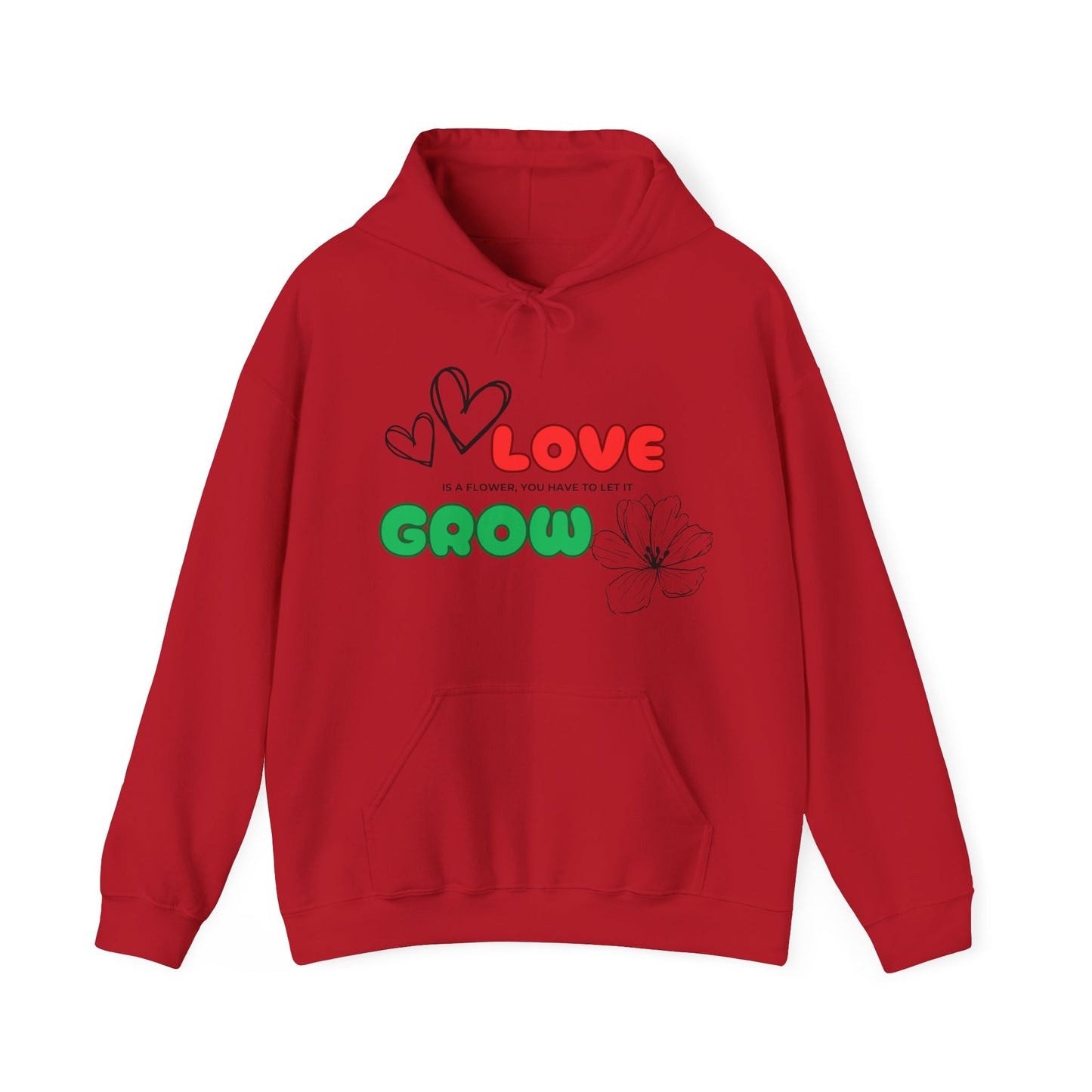 Love needs to Grow Unisex Hoodie