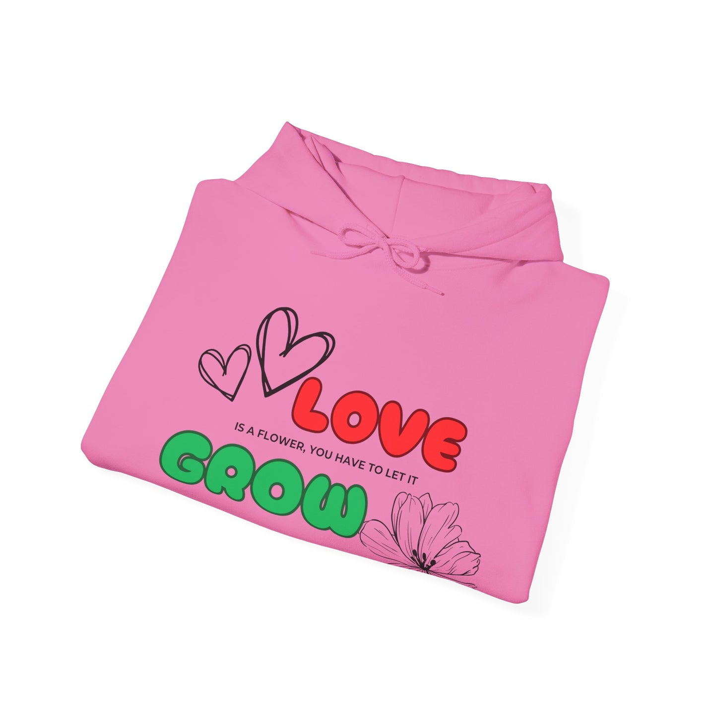 Love needs to Grow Unisex Hoodie