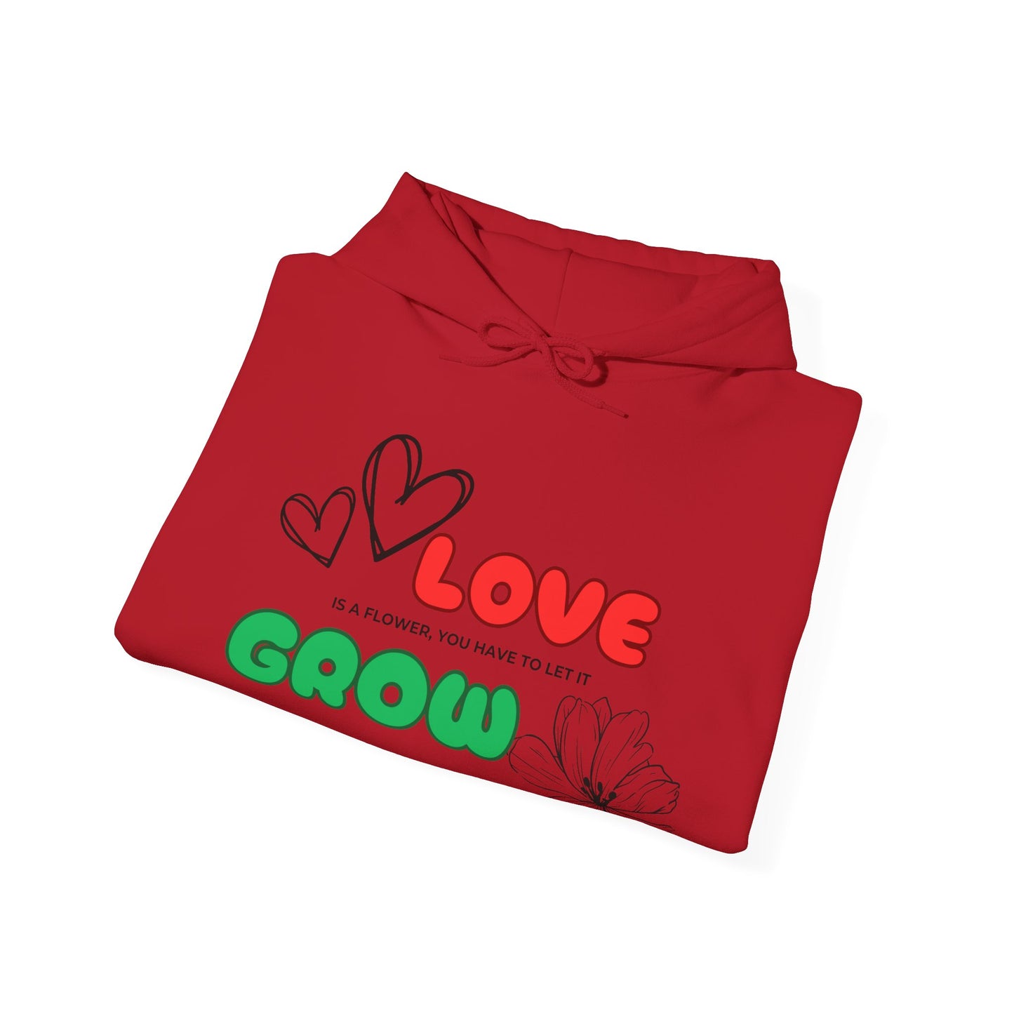 Love needs to Grow Unisex Hoodie