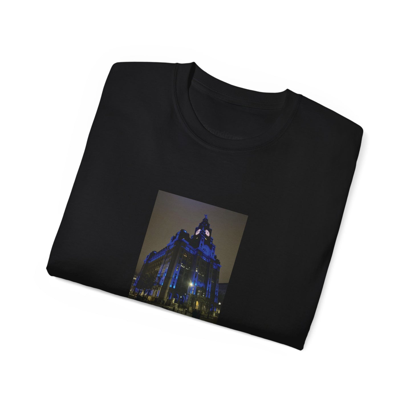 Liverpool Liver Building Unisex Tee