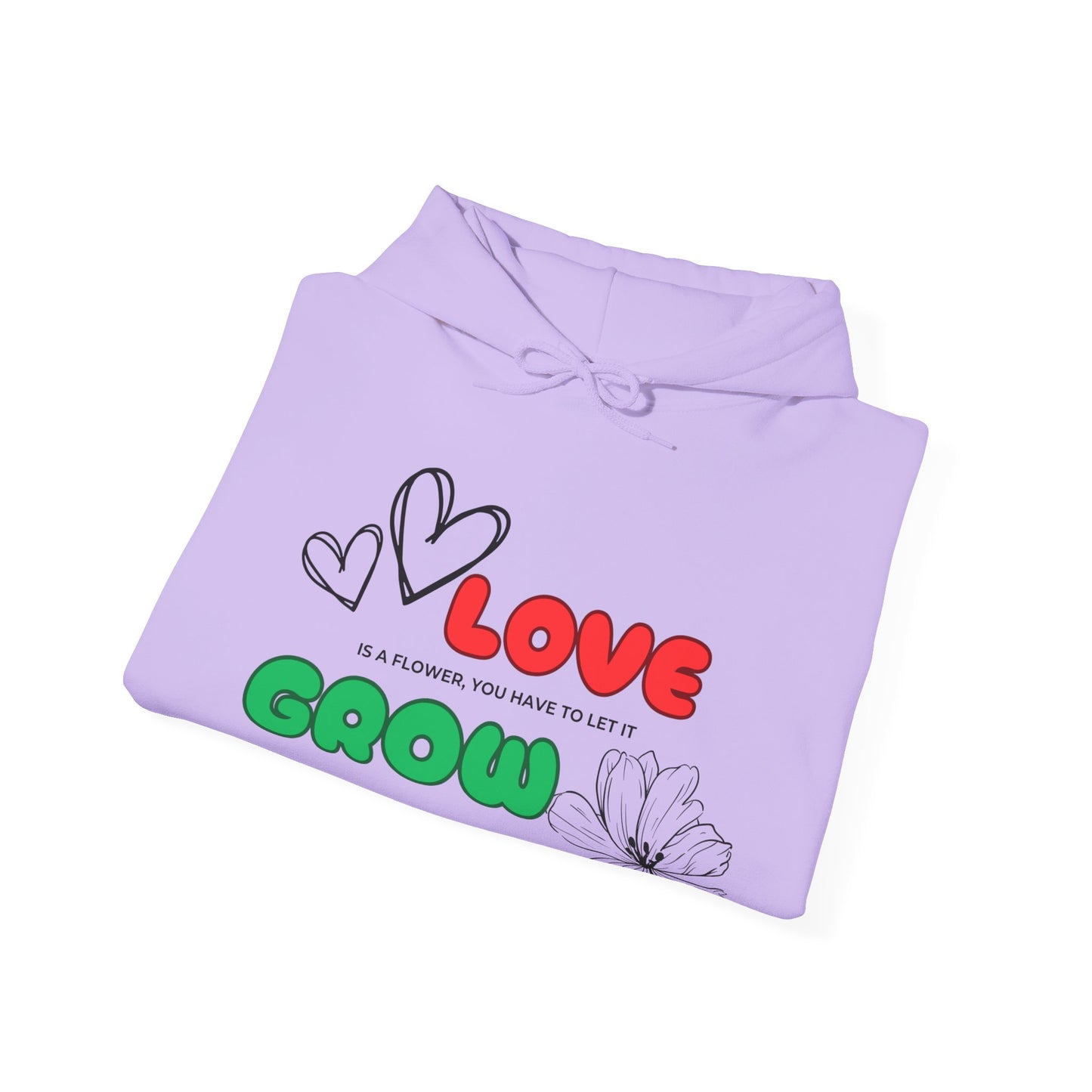 Love needs to Grow Unisex Hoodie