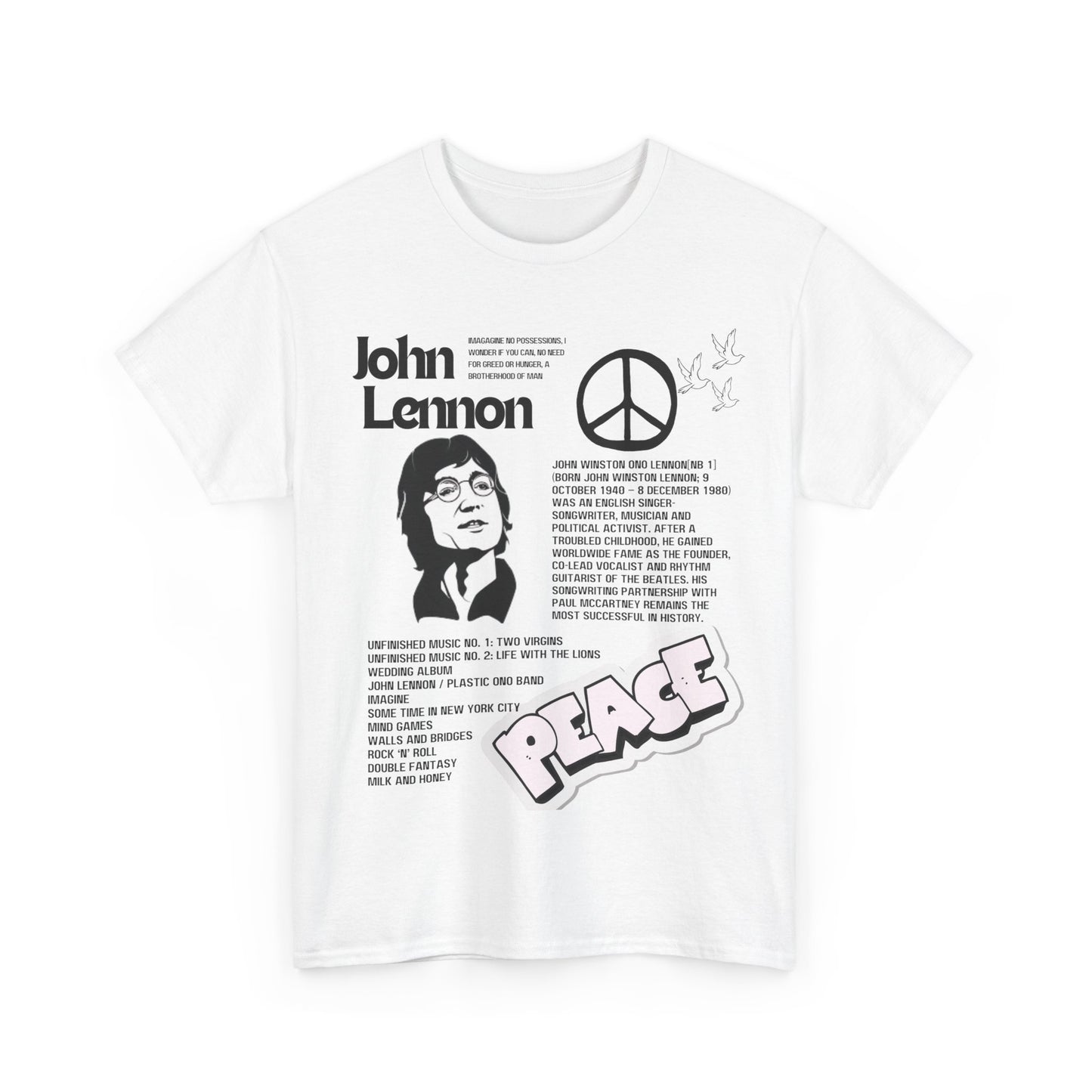 John Lennon Unisex Tee