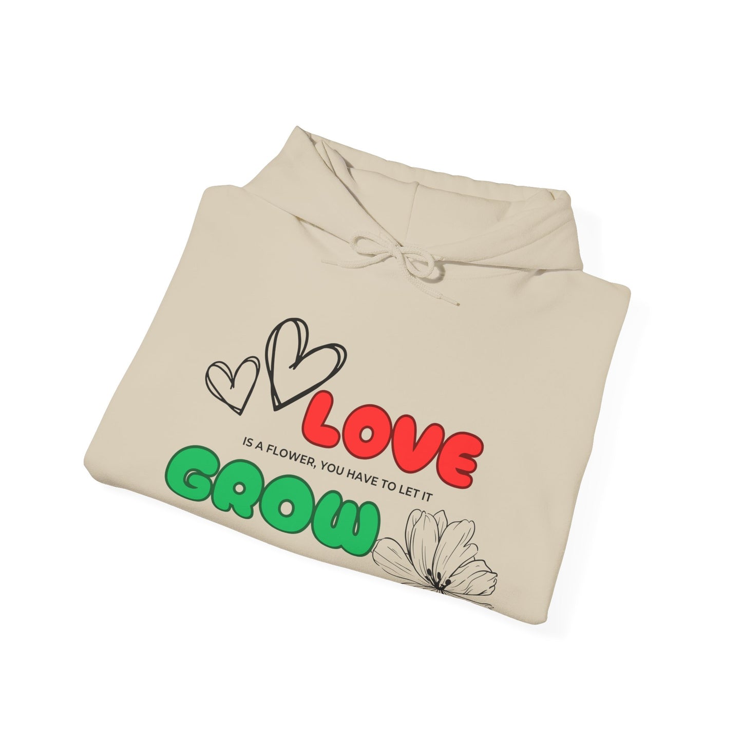 Love needs to Grow Unisex Hoodie