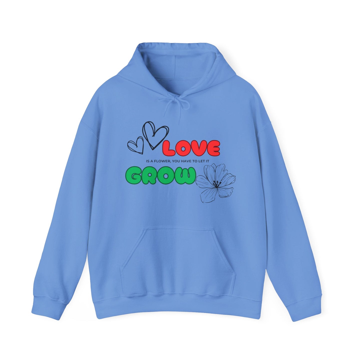 Love needs to Grow Unisex Hoodie