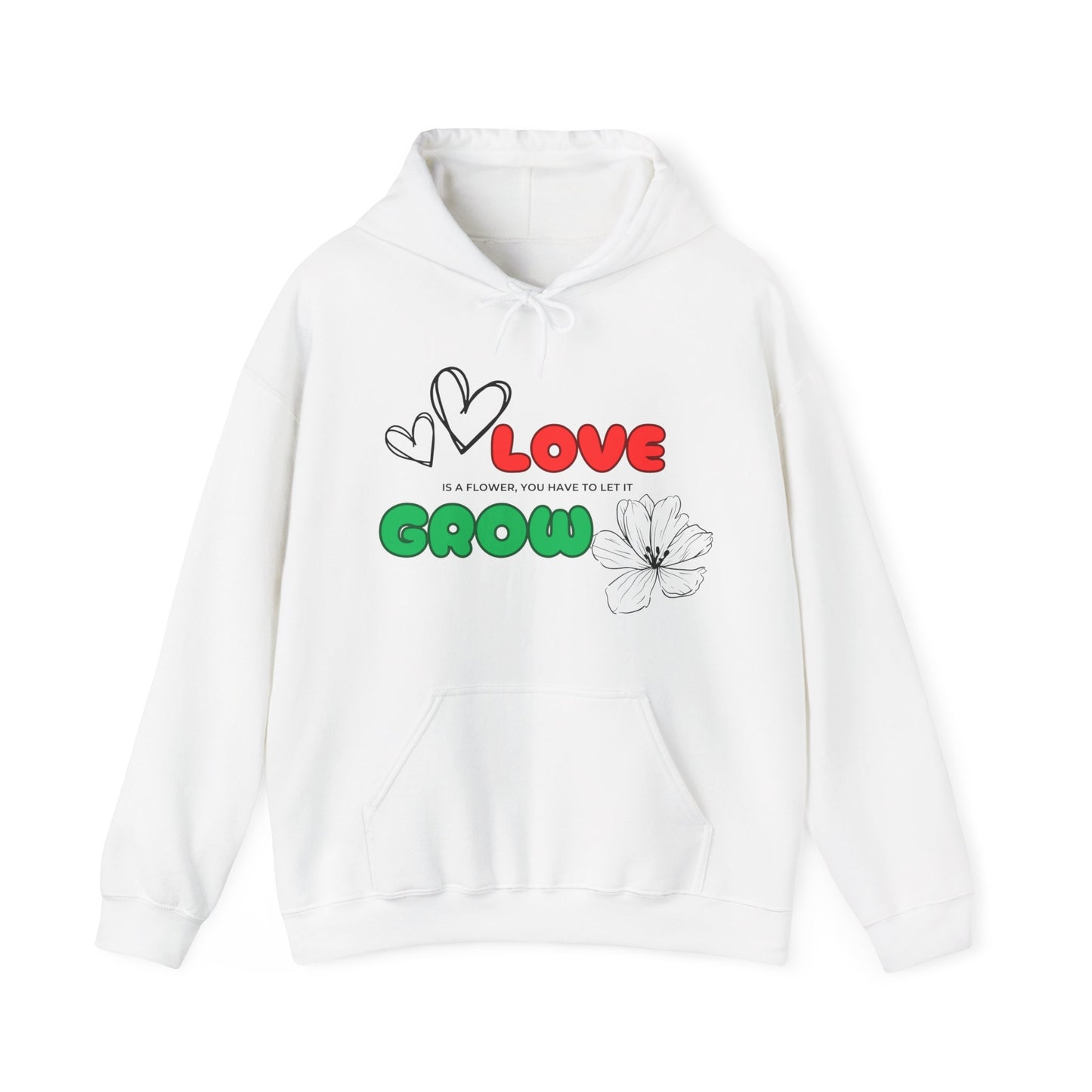 Love needs to Grow Unisex Hoodie
