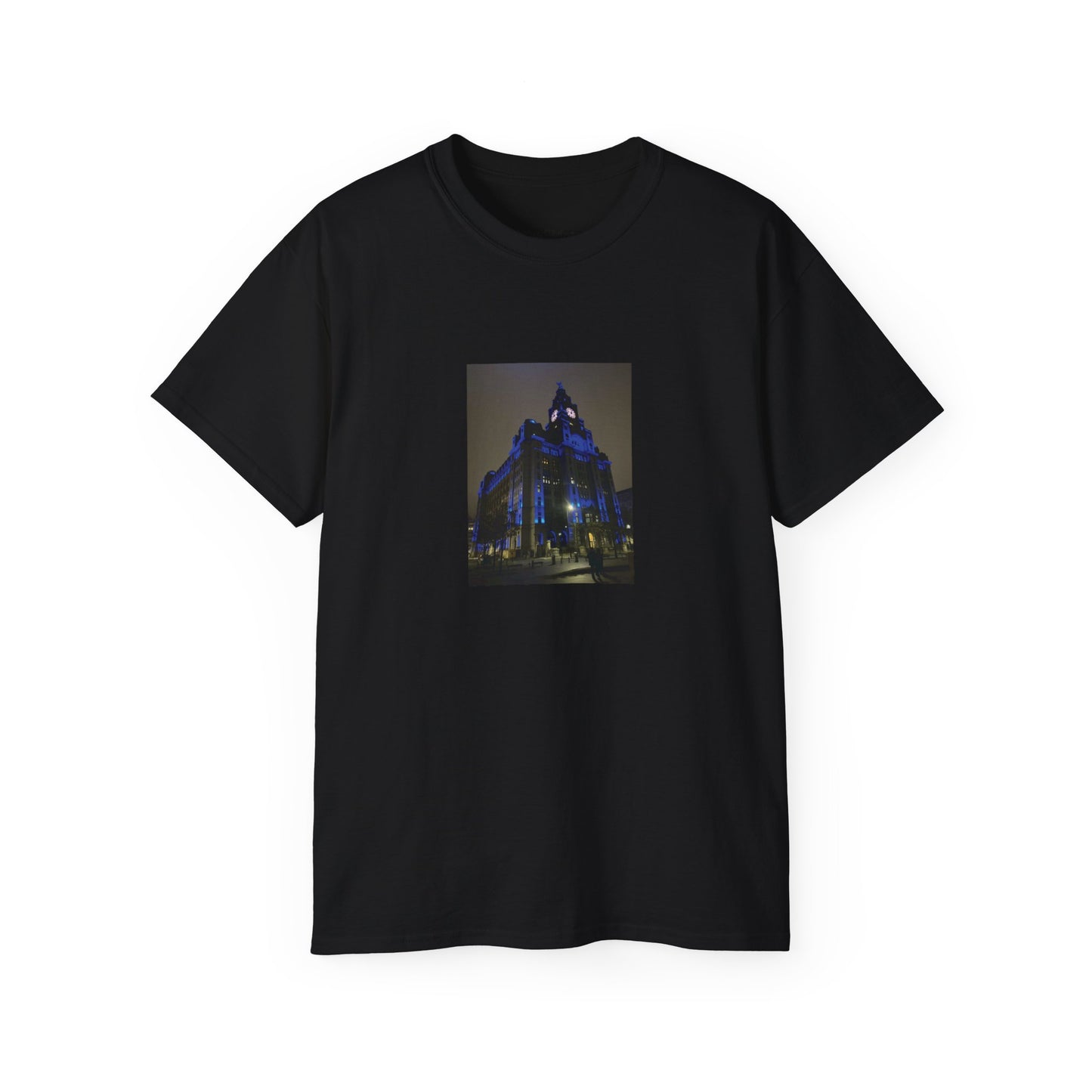 Liverpool Liver Building Unisex Tee