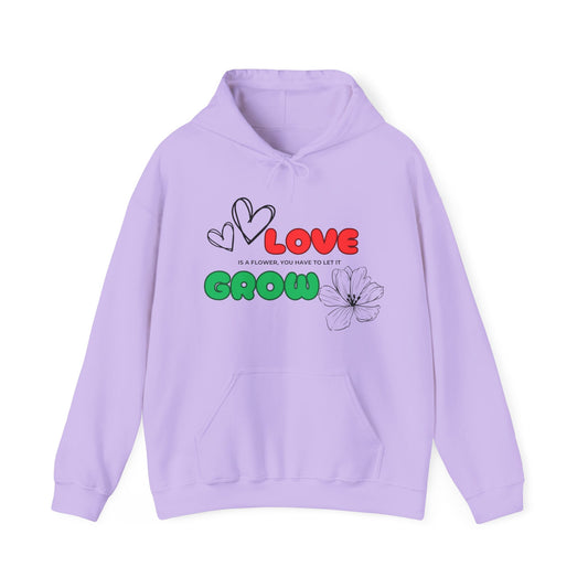 Love needs to Grow Unisex Hoodie